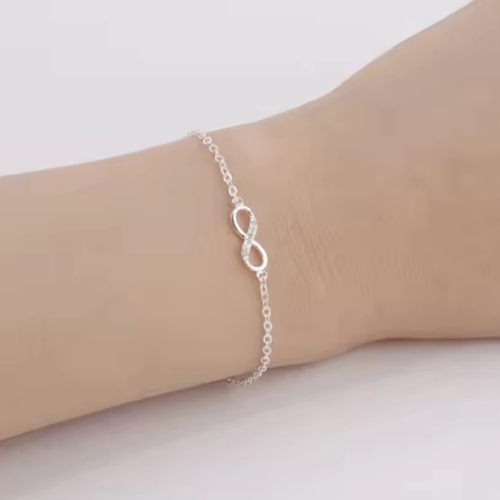 Silver Infinity Bracelet